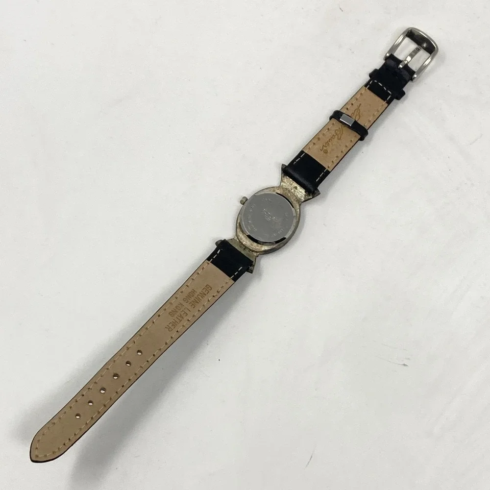 Vintage Futura Women's Watch Marcasite 22mm Silver Tone MOP Oval New Battery 8